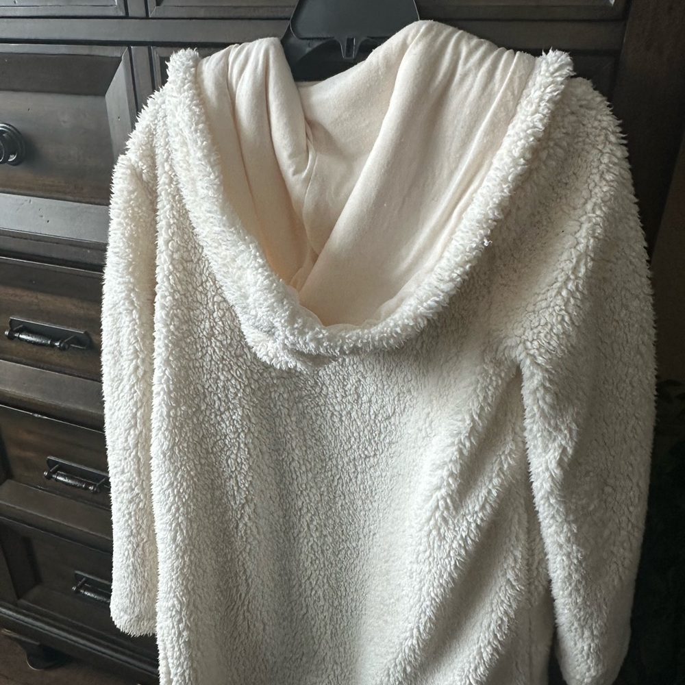 Cozy Cream Sherpa Hoodie